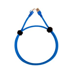 CAT6A RJ45 LSZH 26AWG blue 1m
