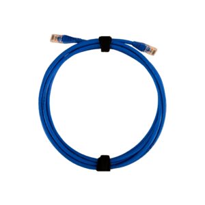 CAT6 RJ45 U/UTP PVC 24AWG Blue 3m