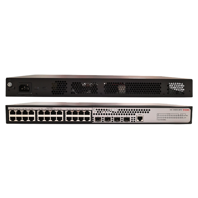 08 - H3C Layer 2 Switch 24 x 1GE Ethernet Ports & 4 x 1GE SFP Ports - Image 4