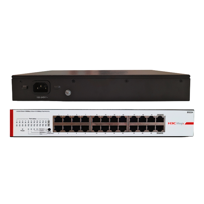 H3C Magic Unmanaged Gigabit Switch 24 x 1GE Ethernet Ports - Image 5