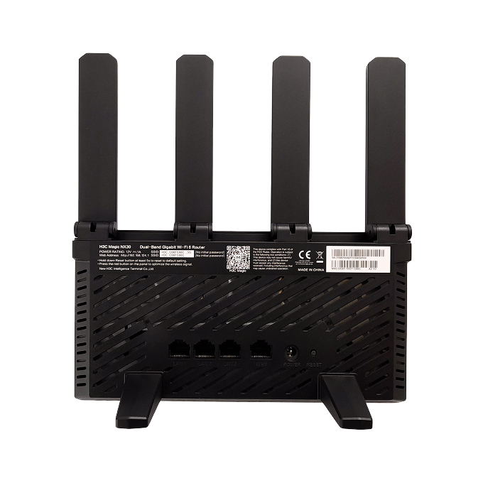 H3C Magic NX30 3000 Mbps Gigabit Dual Band Wi-Fi 6 Router - Image 4
