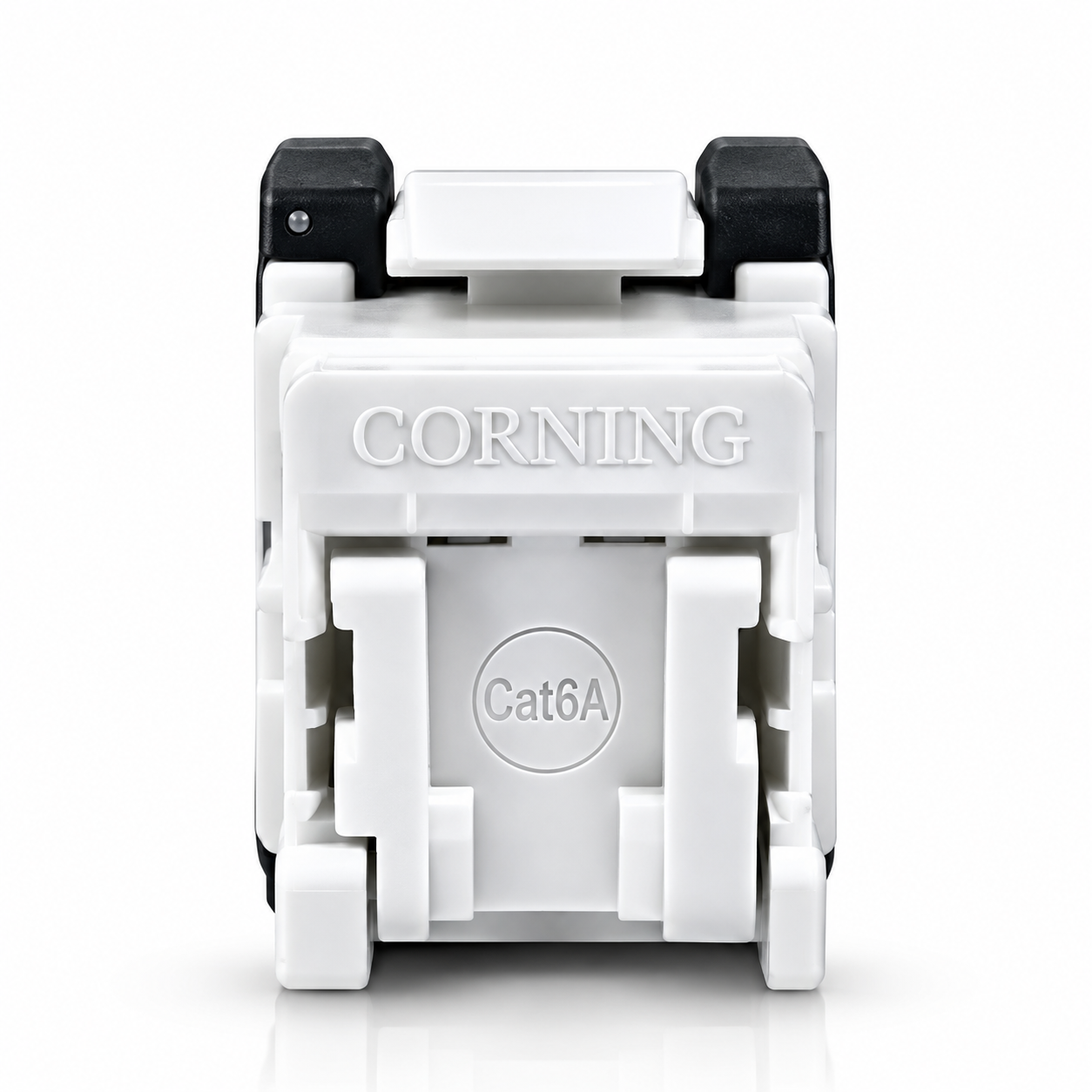 05 - CAT6A RJ45 Unshielded Jack White