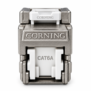 CAT6A RJ45 Copper Jack White
