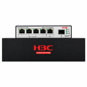 03 - H3C Layer 2 Switch 4 x 1GE PoE+ Ethernet Ports, 1 x 1GE Ethernet Port & 1 x 1GE SFP Port (PoE Budget 73W)