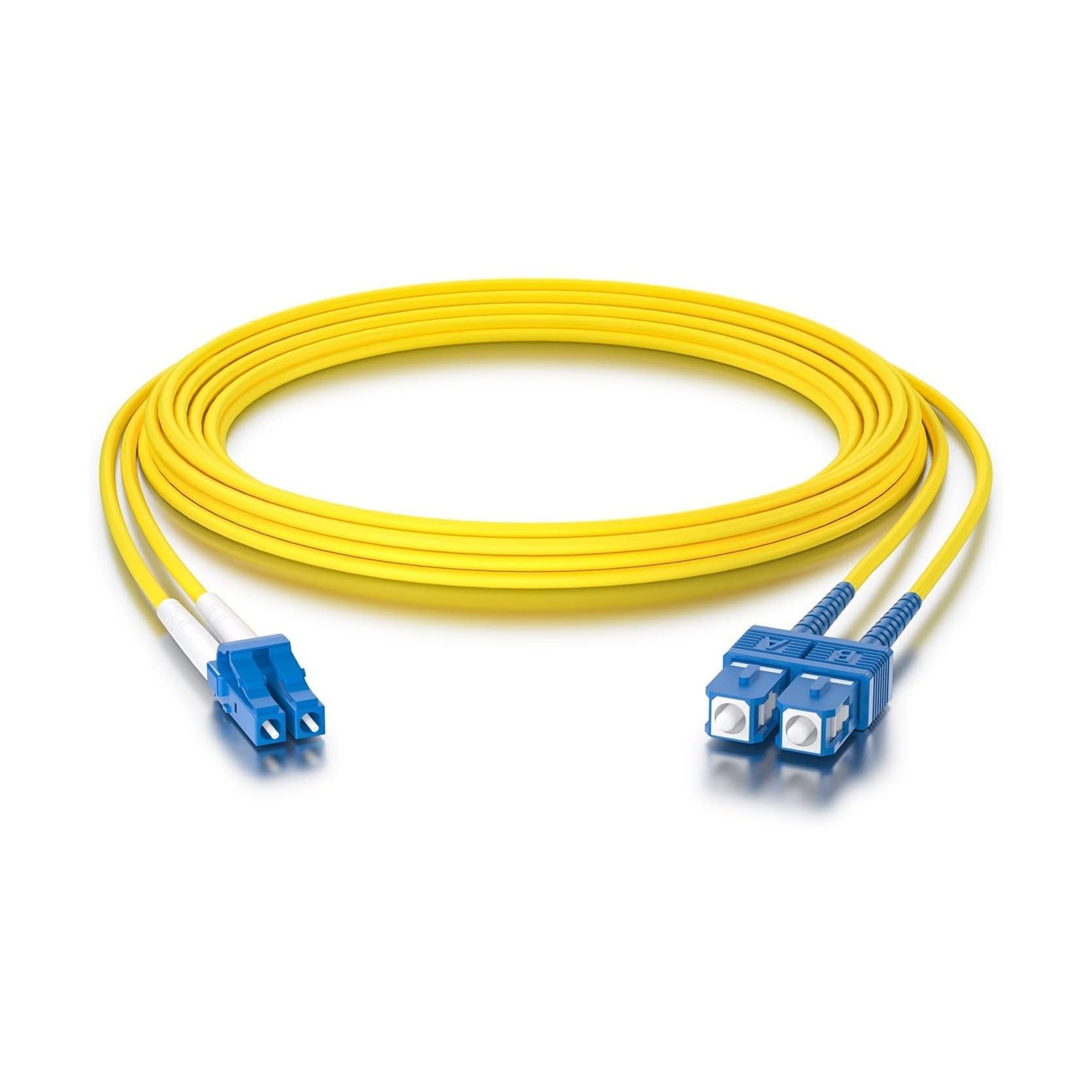 Fiber Patch Cord LC to SC SM 3M