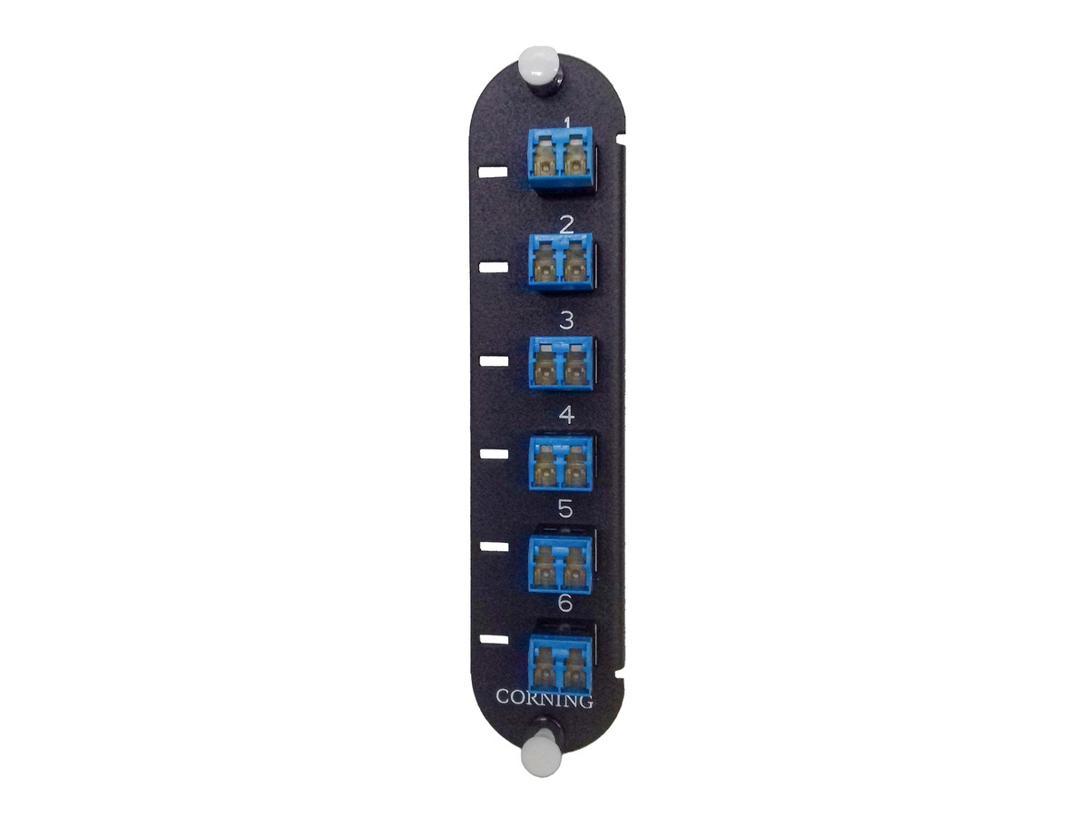 CCHE CONN PANEL 6 LC Duplex SM