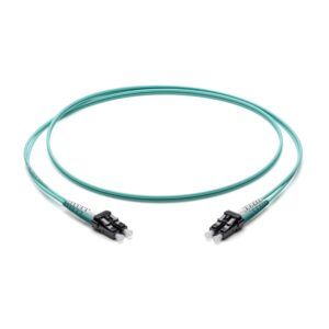 Fiber Patch Cord LC to LC Duplex MM OM4 1M